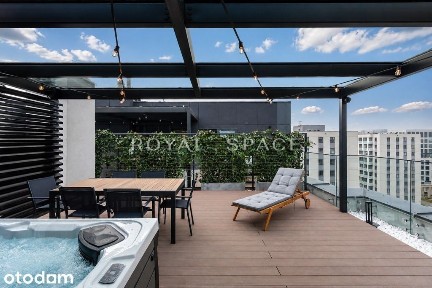 Luksusowy penthouse z jacuzzi i sauną na tarasie!