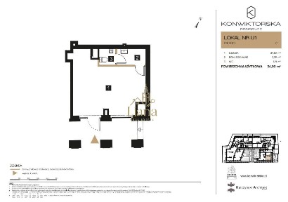 lokal usługowy 34 m² | Konwiktorska Residence