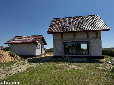 Dom jednorodzinny w trakcie budowy|82,84 m²|Działka 1500 m²|Garaż G37