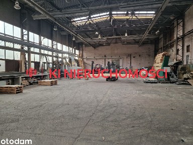 Gotowa hala do ciężkiej produkcji - handel I plac
