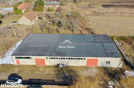 Hala 630 m2, działka 2426 m2 - Szczecinki