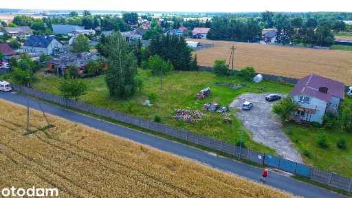 Dom w stanie surowym 140m2 + budynek warsztatowo biurowy 125m2