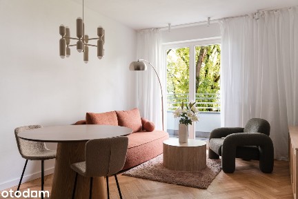 Saska Kępa | piękne 2 pok w zieleni | balkon | garaż | pierwszy najem
