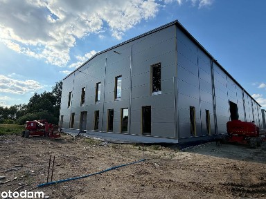 Hala magazynowa z biurem - 2900m2 przy autostradzie A2, Olesin