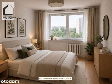 REZERWACJA 2 pokoje os. Rusa widok winda balkon