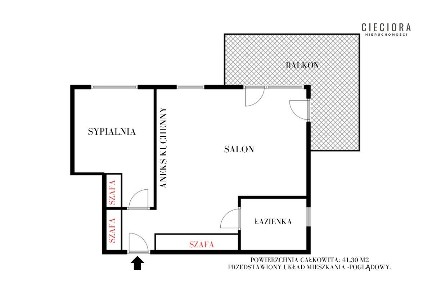 2 pokoje | prywatne miejsce post. | Os Cytrusowe | narożny balkon