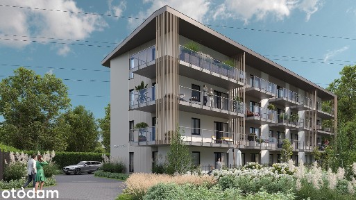Nowe 2-pokojowe mieszkanie 43,60 m² | Pierwsze piętro z balkonem