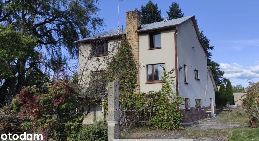 Dom 201 m2 na działce 1387 m2 do remontu w pobliżu lasu