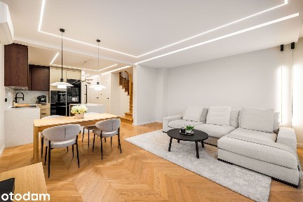Skrajny segment 122 m² z ogrodem - gotowy do wprowadzenia
