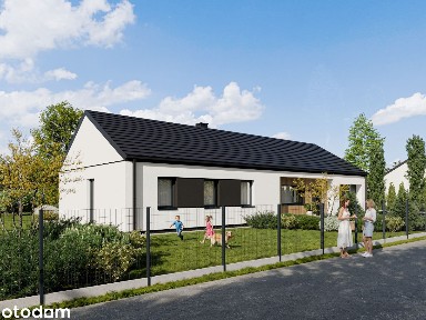 Dom parterowy 138,47 m² i działką 1000 m², Pułtusk, ul. Zielona Dróżka