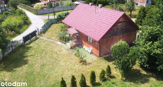 Drewniany dom 80m2 w Krakowie, Podgórze-Rybitwy | 50 arów