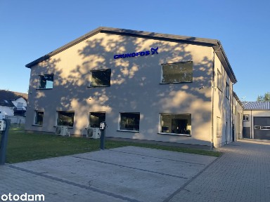 Biuro 183 m2 i hala magazynowa 365 m2