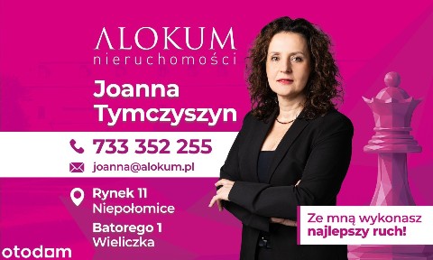Dom bezpośrednio przy lesie w centrum Niepołomic