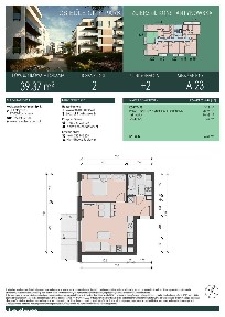2-pokojowe mieszkanie 39m2 + balkon Bez Prowizji