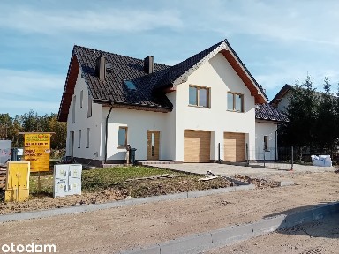 Duży bliźniak z dużą działką - Orzechowa - KP-Invest-prawa połówka