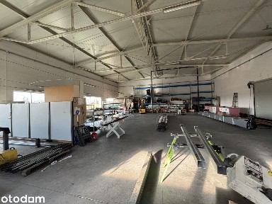Hala magazynowa 470 m² z ogrzewaniem i alarmem