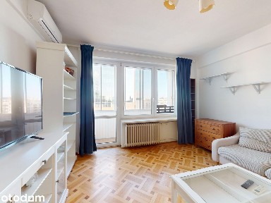 2 pokoje | 61 m2 | 6 piętro | klimatyzacja | 2 balkony | Plac Unii