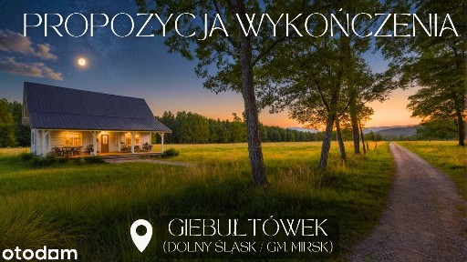 Przytulny dom przy lesie we wsi Giebułtówek. Widok na Świeradów Zdrój.
