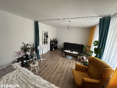 Przestronna kawalerka z balkonem | 49 m2
