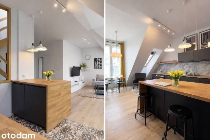 JANA PAWŁA II / Dwupoziomowy 66 m² 2 pokoje / Pets Friendly / RU