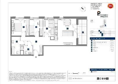4-pokojowe mieszkanie 72m2 + loggia Bezpośrednio