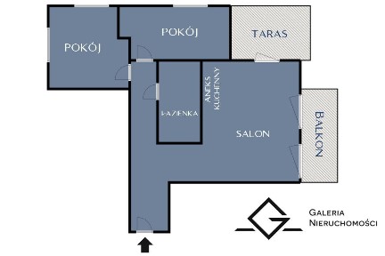 3 pokoje | Neptun Park | 2 tarasy od południa