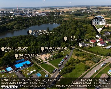 DOM w GNIEŹNIE | LAS i JEZIORO | Osiedle Ustronie | 6 min do Rynku