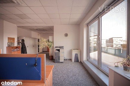 Biuro z własnym tarasem, 5 pomieszczeń
