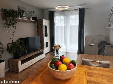 2 pokoje | 44 m² | duży taras | parter | gotowe do zamieszkania