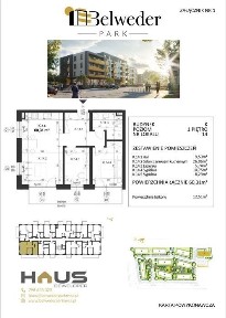 Do wynajęcia nowe, nowocześnie urządzone mieszkanie 60,31 m²