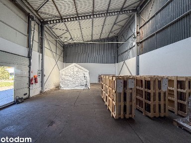 od zaraz / 551 m2 / brama 