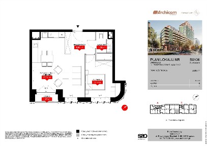 Mieszkanie w apartamentowcu 7D na ul. Powstańców Śląskich
