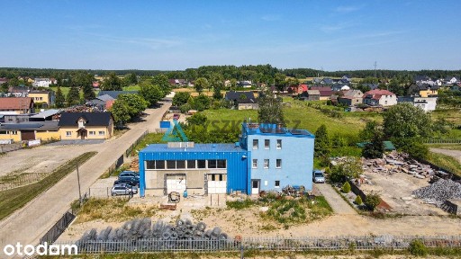 Hala magazynowa z dwoma mieszkaniami - Kaliska