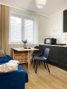 Ładne 2 pokojowe mieszkanie | salon + aneks + sypialnia | Nowe Miasto, ul Filipowicza | od października | nowy blok | winda, parking, spokojna okolica