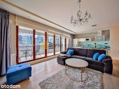 Oxygen residence Browary Warszawskie Widok na City