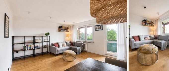 Katowice-Dąb- ul. Złota | 56 m² | 2 pokoje | duży balkon | naprzeciwko Parku Śląskiego