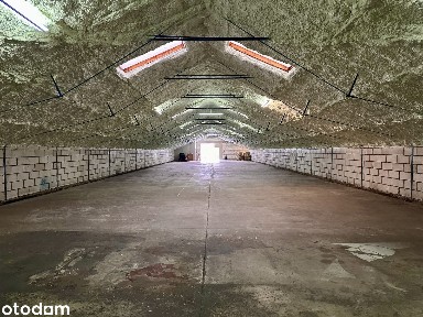 Do wynajęcia magazyn ocieplany 400m² - możliwość pomieszczeń biurowych