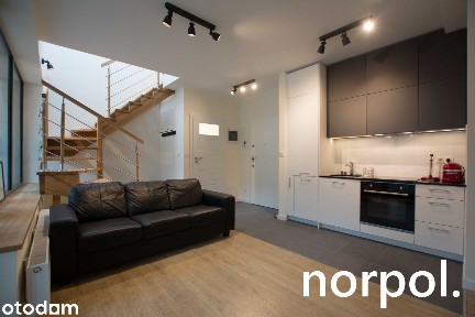 Apartament dwupoziomowy z tarasem na Kazimierzu
