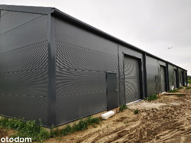 Nowy magazyn, moduł 135 m2 lub wielokrotność, H=4m, brama automat