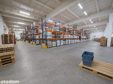 Magazyn 2291 m² Łódź Teofilów | plac manewrowy rampa plus poziom zero