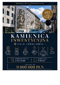 Dochodowa Kamienica inwestycyjna w Łodzi, przy ulicy A.Struga 17