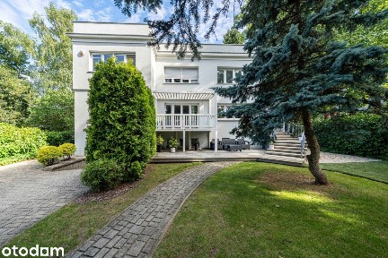 Wyjątkowy nowoczesny dom ogród Grunwald