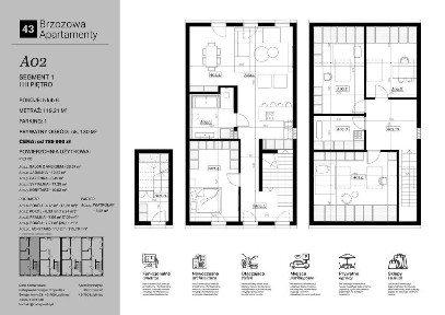 Apartament dwupoziomowy z prywatnym ogrodem | 120,00 m² | Brzozowa | Lubliniec | 5 lub 6 pokoi | Prywatne miejsce parkingowe | Odbiór IV kwartał 2026
