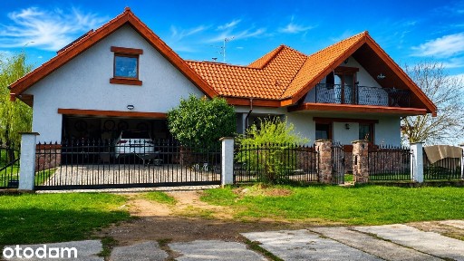 Dom z dużym ogrodem, obok jeziora, 30 min do Poznania - Piersko