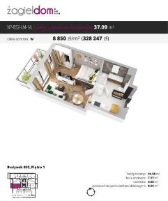 Niwa Park etap II | nowe mieszkanie BS2 14
