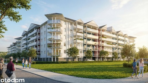 2 pokoje, mieszkanie z balkonem, 35,09m²