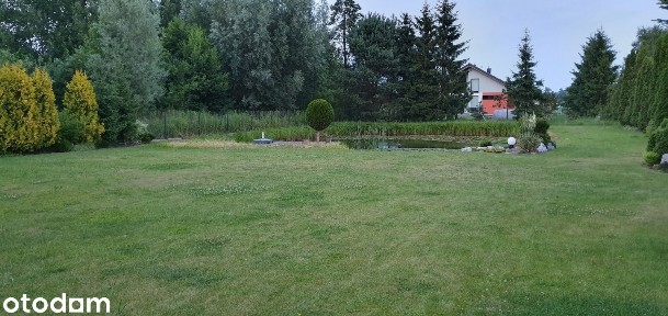 dom 235 m2 ze stawem na dużej działce MN/U