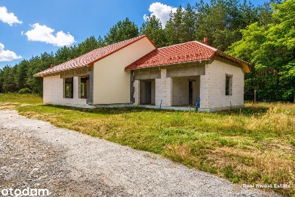 NOWOCZESNY DOM PARTEROWY | 156,13 M² | DZIAŁKA 1500 M² | GRZEGORZEWICE