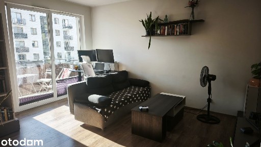 Przestronne 53m mieszkanie na Odolanach | garderoba, balkon, garaż