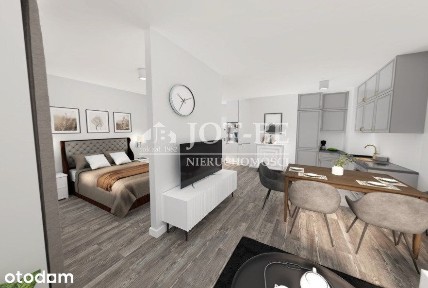 ogródek/nad rzeką/kawalerka/apartament